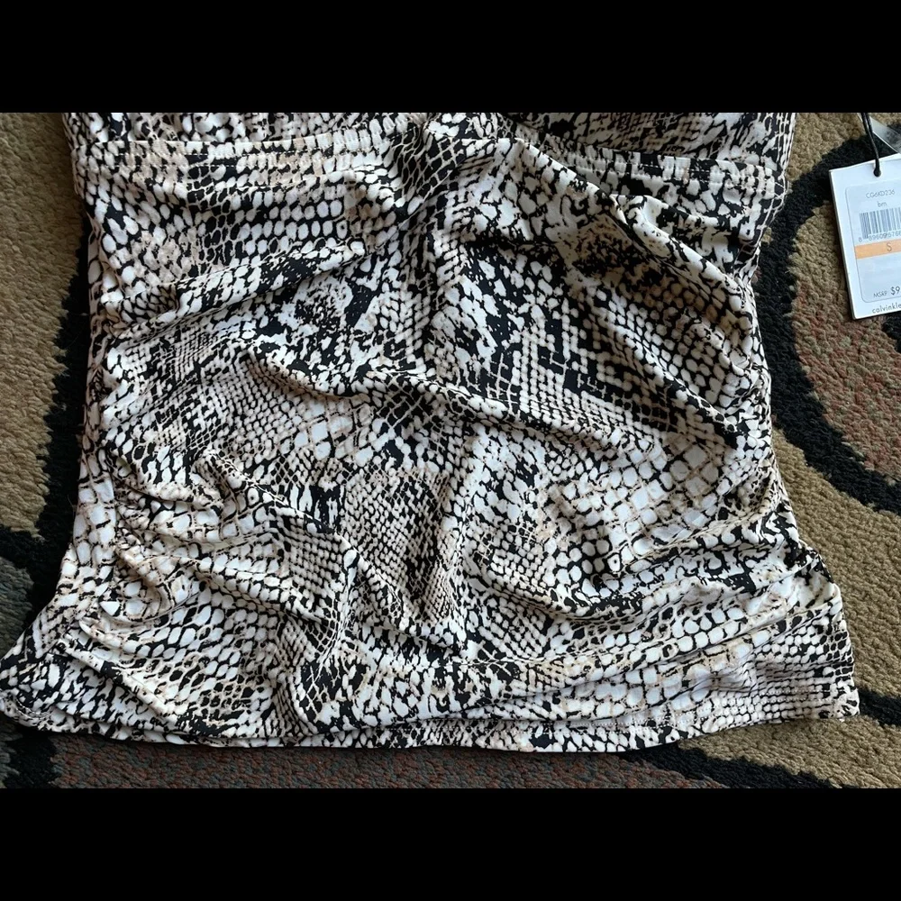 Super Cute Calvin Klein Tankini with 2 Bottoms - Sz S